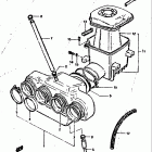 GS650GL 1981-1982 Воздухозаборник