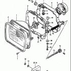GS1000S 1982 Фара