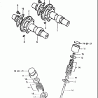 GS450T,-TX 1981-1982 Распределительный вал-клапана