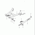 GS650E 1981-1982 Подножка
