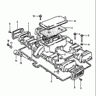 GS1000S 1982 Cylinder head cover (e.no.101417~)