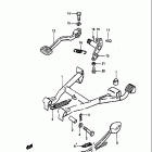 GS1000S 1982 Подножка