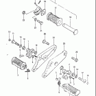 GS650GL 1981-1982 Footrest (model z)