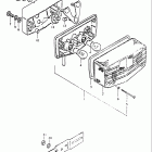 GS650G 1981-1982 Задний фонарь