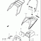 GS450 ET,ST,EX,SX,EZ 1980-1982 Seat tail cover (model x)