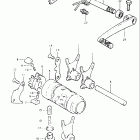 RS175 1980-1982 Механизм  переключения передач