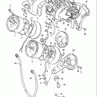 GS650GL 1981-1982 Speedometer-tachometer (model x)