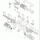 GS650G 1981-1982 Footrest (model z)