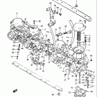 GS650G 1981-1982 Carburetor (model x)