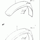 RM465 1981-1982 Переднее крыло