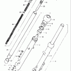 GS550L 1981-1982 Front fork (model x)