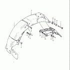 GS450 ET,ST,EX,SX,EZ 1980-1982 Заднее крыло