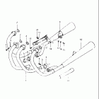 GS650E 1981-1982 Глушитель