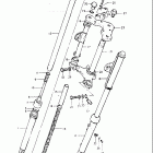DS80 1980-1982 Передняя вилка