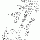 GS550L 1981-1982 Steering stem (model z)