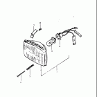 DR500 1981-1982 Фара