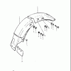 GS450L 1980-1982 Заднее крыло