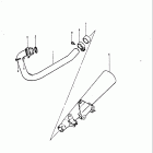 GN400T 1982 Глушитель