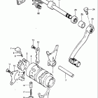 RM465 1981-1982 Gear shifting (model z)
