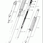 DR500 1981-1982 Front fork (model z)