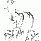 GS1000S 1982 Передние тормозные трубки