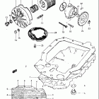 GS650G 1981-1982 Oil pump - oil filter