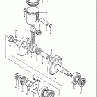 DS80 1980-1982 Коленвал