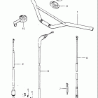 RM465 1981-1982 Руль