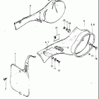 RM465 1981-1982 Frame cover (model z)