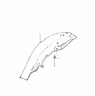 DS80 1980-1982 Заднее крыло