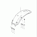 RS175 1980-1982 Заднее крыло