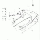 GS650G 1981-1982 Seat tail cover (model z)