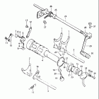 GS650G 1981-1982 Механизм  переключения передач