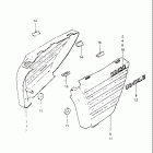 GS450 ET,ST,EX,SX,EZ 1980-1982 Frame cover (model x)