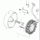 GS550L 1981-1982 Генератор