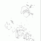 GS750E 1982 Передний суппорт тормозной
