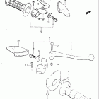 RM125 1981-1982 Handle glip - lever (model x)
