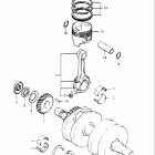 GS450L 1980-1982 Коленвал