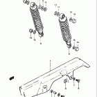 GS550M 1982 Chain case - shock absorber