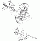 DS80 1980-1982 Заднее колесо