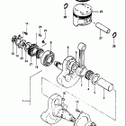 DR500 1981-1982 Коленвал