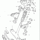 GS650GL 1981-1982 Steering stem (model x)
