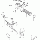 GS650GL 1981-1982 Left handle switch (model x)