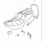 GS450L 1980-1982 Сидение