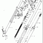 RM465 1981-1982 Front fork (model x)