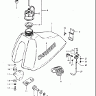 RS175 1980-1982 Топливный бак (модель T)