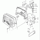 GS650E 1981-1982 Задний фонарь
