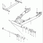 GS750E 1982 Маятник задний