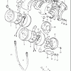 GS650E 1981-1982 Speedometer - tachometer (model x)