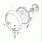 GS550L 1981-1982 Фара